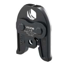 Puristusleuka 28 mm V-tyypin ruostumattomille teräsputkille hiiletyskäsitelty teräs