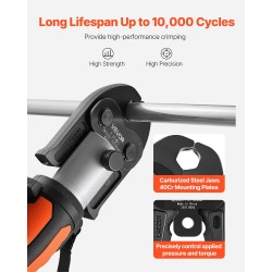 Puristusleuka V-tyypin 22 mm karkaistusta teräksestä ruostumattomille putkille 1 kpl