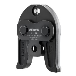 Puristusleuka 12 mm V tyyppi sementoitua terästä ruostumattomille putkille 1 kappale