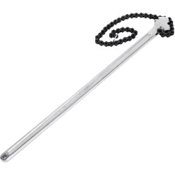 Ketjuputkiavain 24 tuumaa hiiliteräksinen 610 mm varsi 170 mm kiristyskapasiteetti