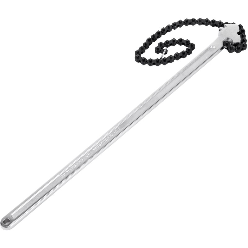 Ketjuputkiavain 24 tuumaa hiiliteräksinen 610 mm varsi 170 mm kiristyskapasiteetti