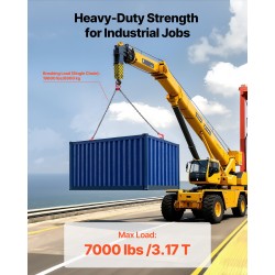 2-haarainen nostoslingi G80-seoslankateräsketju 8 mm 3 m 3,17 t koukuilla turvasalvoilla