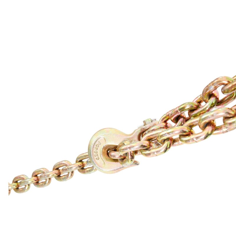 Kuljetussidontaketju G80 mangaaniteräs 0,95 cm x 6,1 m 3220 kg tartuntakoukuilla