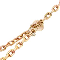 Kuljetussidontaketju G80 mangaaniteräs 7,94 mm 6,10 m sinkitty tartuntakoukuilla 2222 kg työkuorma