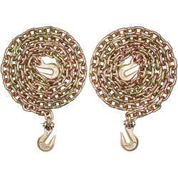 Sidontaketju G80 10 mm 316 cm 2 kpl seosteräksiset tartuntakoukut