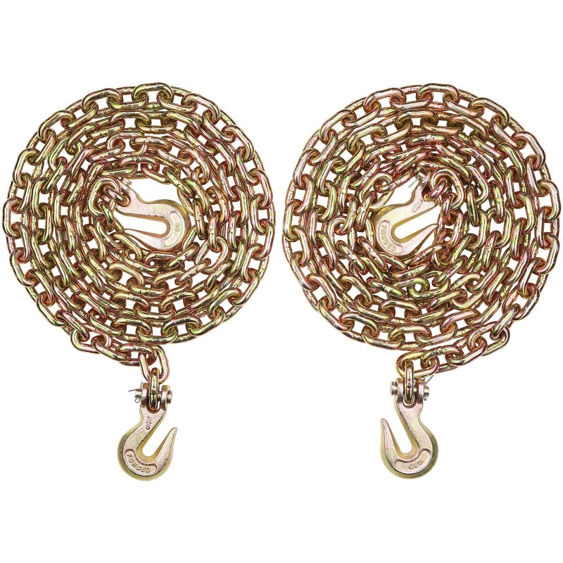 Sidontaketju G80 10 mm 316 cm 2 kpl seosteräksiset tartuntakoukut