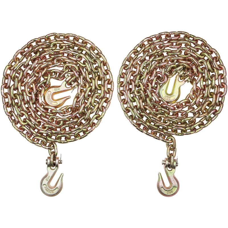 Kuljetusketjut seoskarkaistusta teräksestä 8 mm 316 cm 2 kpl 2,22 t