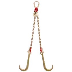 V-mallinen vetoketju G80-luokan galvanoitu teräs 8 mm 60 cm 4898 kg