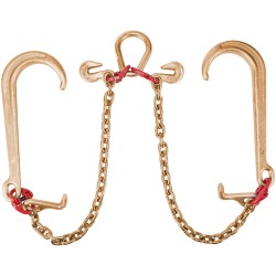 V-mallinen vetoketju G80-luokan galvanoitu teräs 8 mm 60 cm 4898 kg