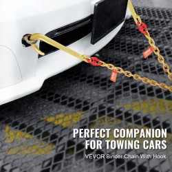 V-muotoinen hinausketju sinkitty Mn-teräs G80 8 mm 60 cm 4898 kg