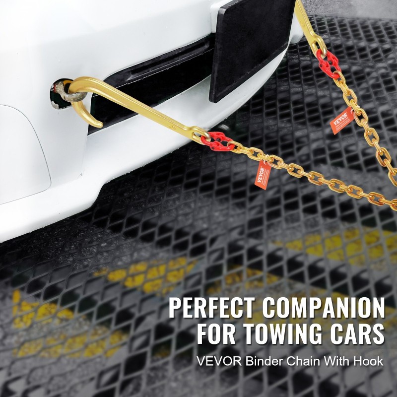 V-muotoinen hinausketju sinkitty Mn-teräs G80 8 mm 60 cm 4898 kg