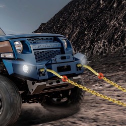 V-muotoinen hinausketju sinkitty Mn-teräs G80 8 mm 60 cm 4898 kg