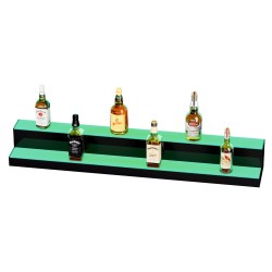 Pulloteline akryyli monivärinen LED-valaistu kaksitasoinen 1210 mm RF-kaukosäädin sovellusohjaus
