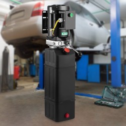 Hydraulinen voimaryhmä 14 l metallisäiliö 220 V yksitoiminen autojen nostimiin