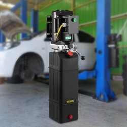 Hydraulinen yksivaiheinen yksitoiminen sähköpumppu 15 litran muovisäiliöllä autonostimiin 208–230 volttia