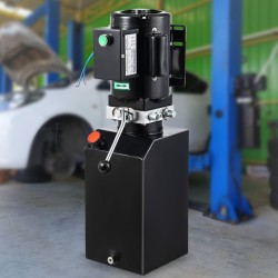 Yksitoiminen hydraulinen voimayksikkö 14 l metallisäiliö 220 V 2,2 kW ajoneuvonostimiin