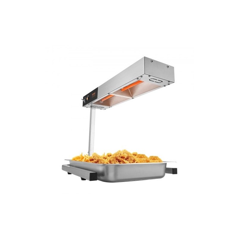 Pöytämallinen ranskanperunoiden lämpölaite 304-ruostumatonta terästä 750 W 40-50 °C