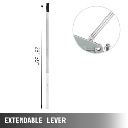 Käsikäyttöinen vaijeritalja 1600 kg kantavuudella teräsvaijerilla 25 m 11 mm