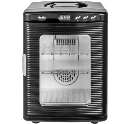 Matelijainkubaattori 25 L termostaattinen digitaalinen 5–42 °C läpinäkyvällä PVC-ovella