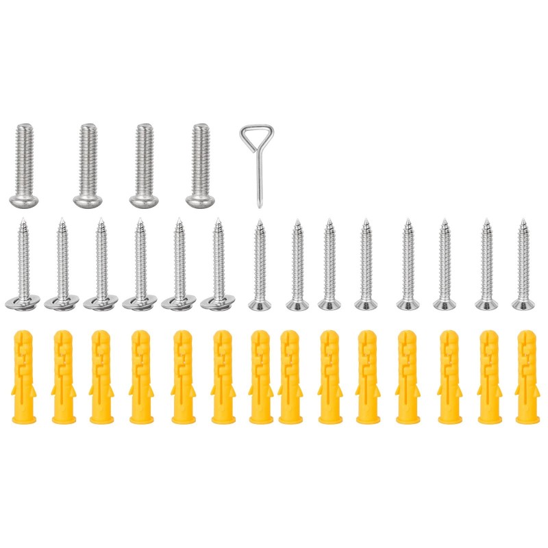 Seinään asennettava porraskaide 304-ruostumatonta terästä kuusi jalan kolme kiinnikettä