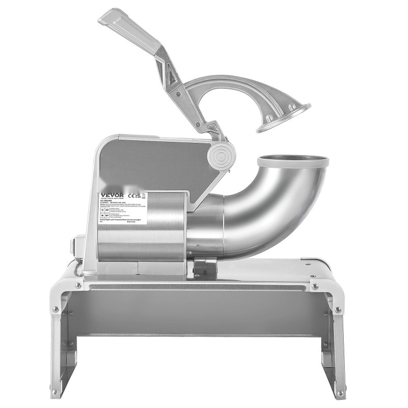 Jäämurskain ruostumattomasta teräksestä 350 watin 300 kilogrammaa tunnissa ammattikäyttöön ja kotiin