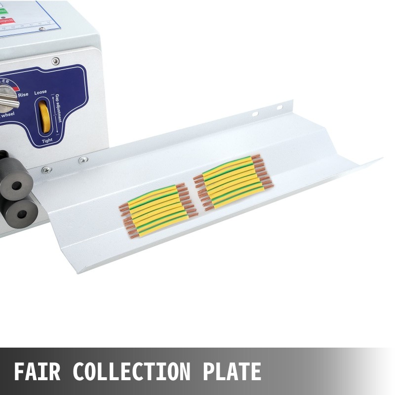 Automaattinen johtojen kuorintakone mikrotietokoneohjaus 0,1–8 mm² johdinoikaisin keräysalusta