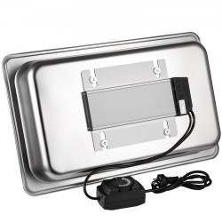 Täysikokoinen 1-säiliöinen sähköinen ruoanlämmitin 9 l ruostumatonta terästä ravintoloihin