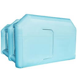 Täytettävä maalausteltta 210D oxford PVC 4 x 2 5 x 2 2 m auton maalaamiseen