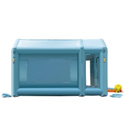 Täytettävä maalausteltta 210D oxford kangas ja PVC 4x2 5x2 5 m kaksi puhallinta