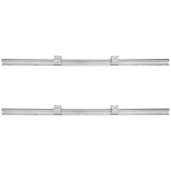 Lineaarikiskosarja 2 kpl 1000 mm SBR16 ja 4 kpl SBR16UU teräs alumiini