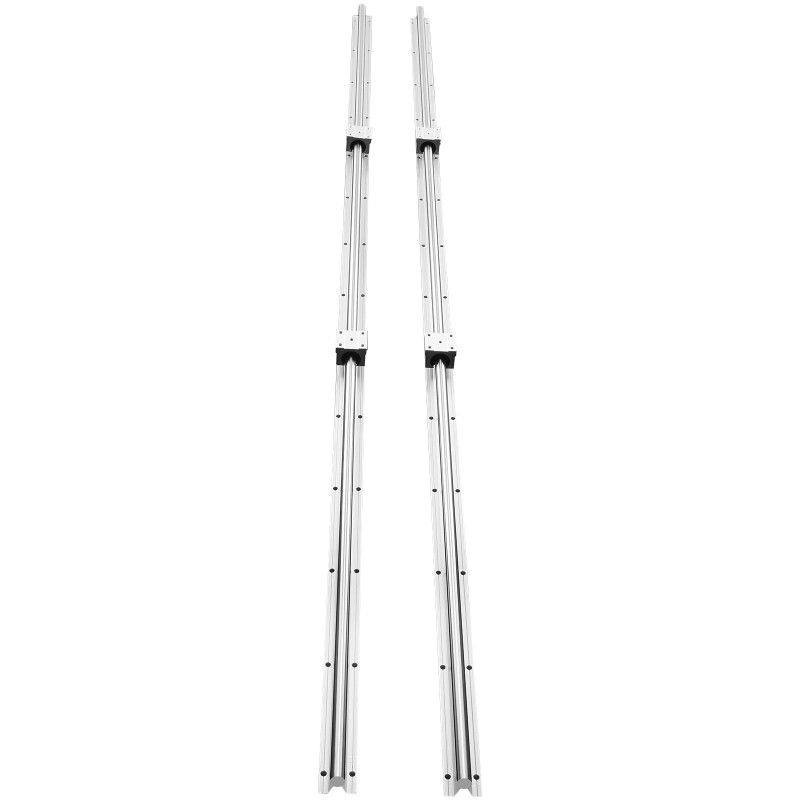 Lineaarijohdesarja SBR20 2 kpl 2200 mm kiskoja 4 kpl SBR20UU liukupalikkaa