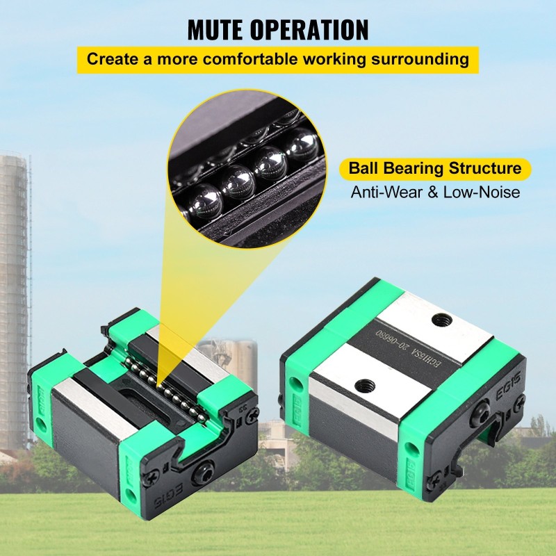Lineaarikiskosarja 55C teräs HSR20 2 kpl 1700 mm 4 GCr15 kelkkaa