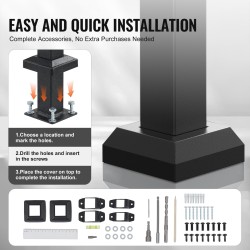 Hiiliteräskaide 2–3 portaisiin ulkokäyttöön ja sisäkäyttöön 1016 mm säädettävä kulma 0–35 astetta