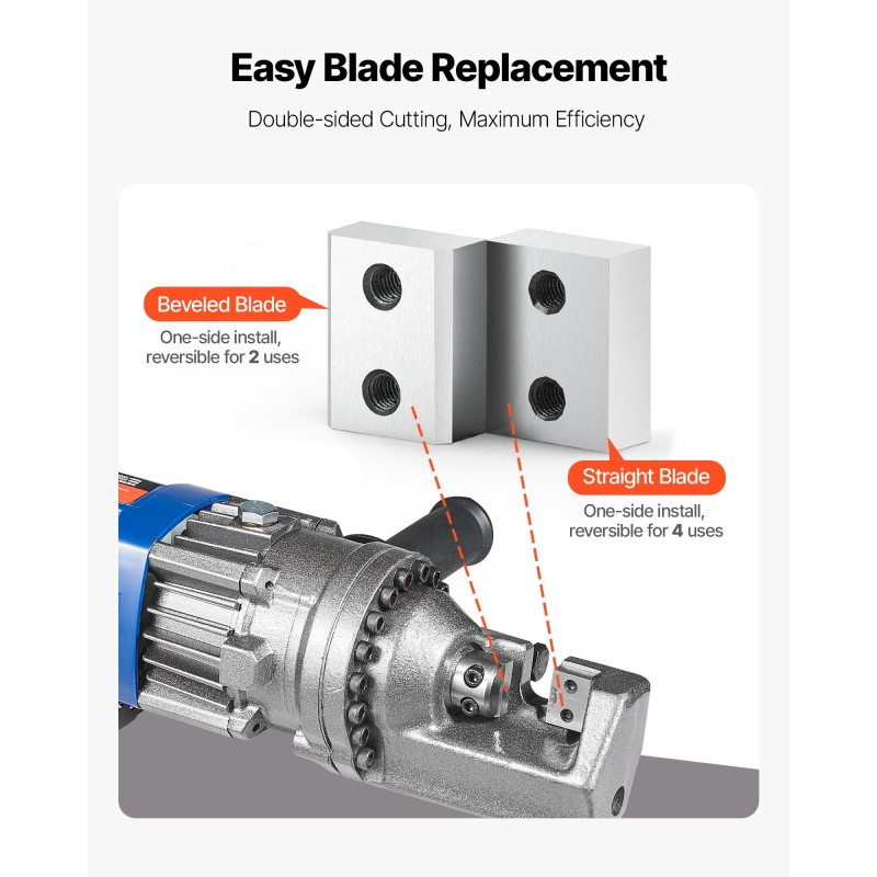 Varausterät Cr12MoV teräs 25 mm 6 kpl kaksipuoliset sähköiseen harjateräleikkuriin