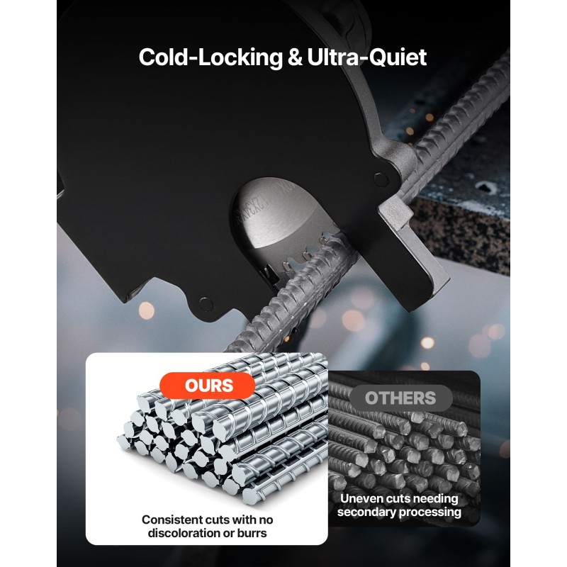 Raudoitusleikkurin vaihtoterä SK51-teräs keraamiset kärjet 36 hammasta 140 mm