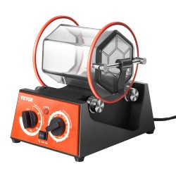 Pyörivä rumpukiillotuskone 3 kg rummulla koruille kiville ja pienosille