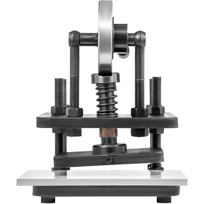 Käsikäyttöinen nahkaleikkuukone kylmävedetty teräs 180x120 mm 1,5 tonnia