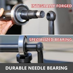 Manuaalinen nahkaleikkuri ja prässikone mangaaniterästä 260 x 120 mm enintään 10 mm