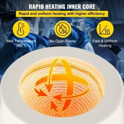 Lämmityskuori magneettisekoittimella 2000 ml pyöreäpohjaisille keittopulloille digitaalinen lämpötilansäätö 600 watin teho