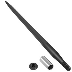 Heinäspeari jousiterästä 99 cm piikki kantavuus 1633 kg musta traktoreihin