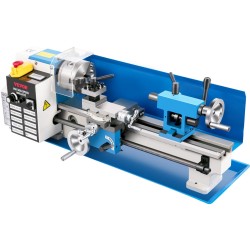 Pöytämallinen metallisorvi 180 mm kärkikorkeus 350 mm kärkiväli 550W digitaalinen näyttö