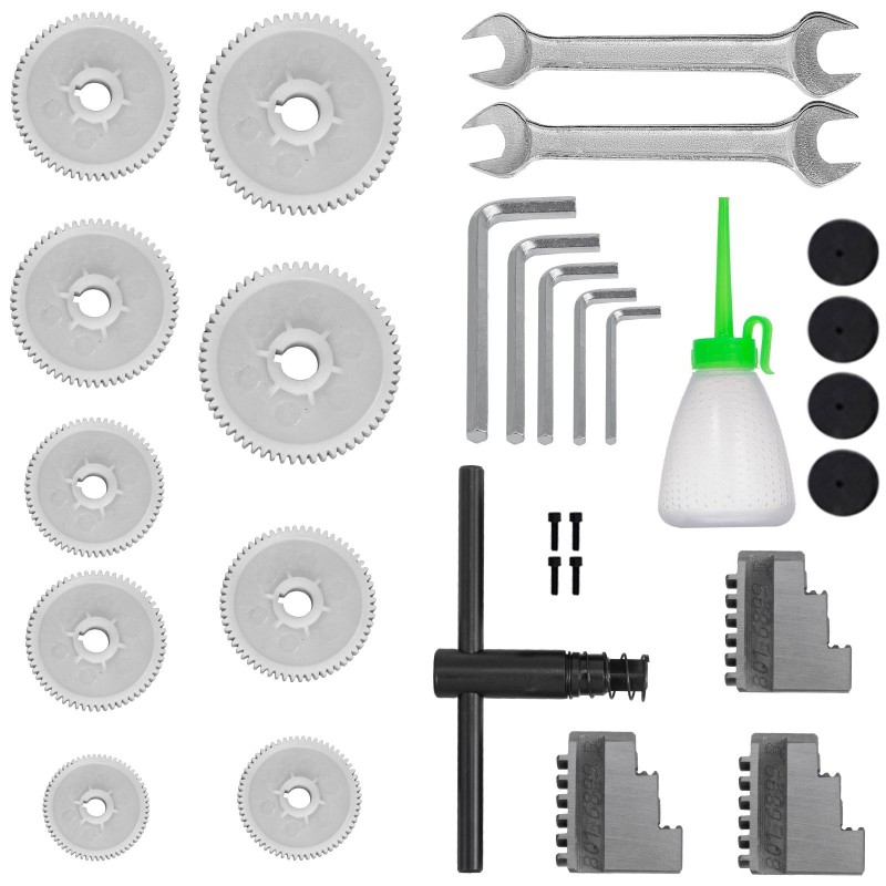 Pieni pöytäsorvi valurautarunko 550 wattia 50–2500 kierrosta minuutissa 180×350 mm