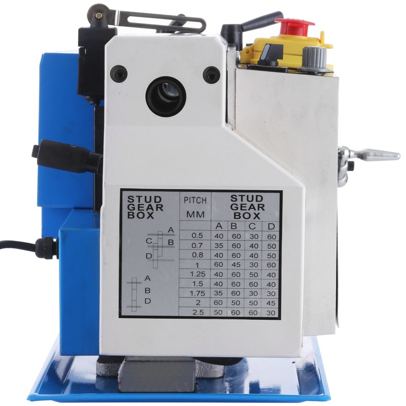 Pöytämallinen metallisorvi 7 x 12 tuumaa valurautarakenne 400 wattia 3-leukaistukka