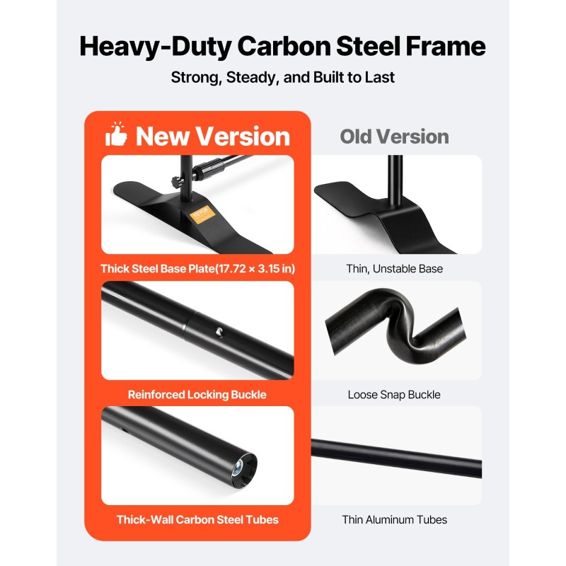 Banneritaustateline alumiinirunkoinen musta säädettävä leveys 170–300 cm korkeus 110–240 cm kantolaukku