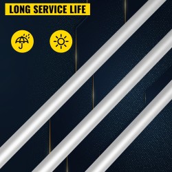 Mainoslipputangot anodisoitua alumiiniseosta 4,3 m 30 kpl maapiikeillä kantopusseilla