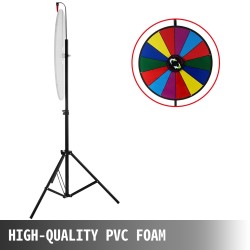 Onnenpyörä 24 tuuman 14 solua kuivapyyhittävä akryylipinta korkeussäädettävä kolmijalkatelineellä