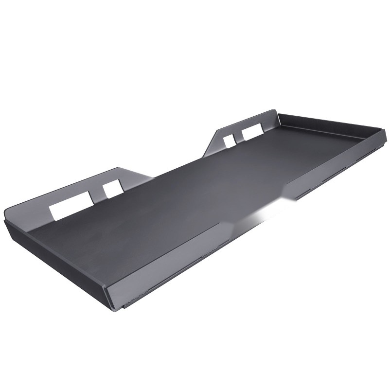 Kuormaimen kiinnityslevy 50-luokan teräs 6 mm pikakiinnitys 3 lisähitsausvartta