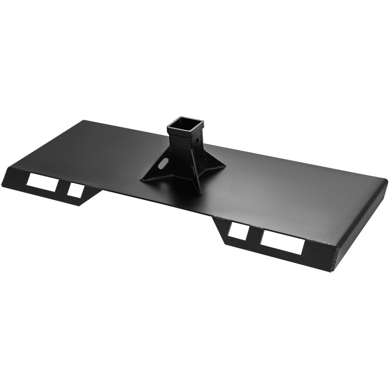 Kiinnityslevy liukuohjatuille kuormaajille 50-luokan teräs 6 mm paksu 45 tuuman sisäleveys