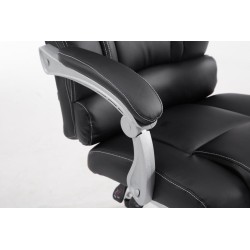 Pacific toimistotuoli jalkatuella ergonominen säädettävä keinonahkainen