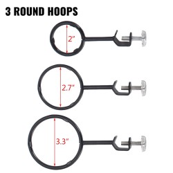 Laboratorioteline 600 mm pylväällä ruostumattomasta teräksestä ja valuraudasta 3 puristinta 3 rengasta